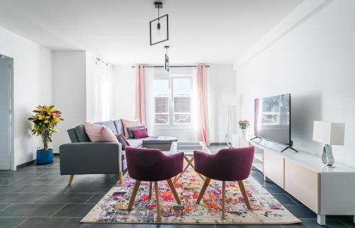 Gares Apartment | Calme & Spacieux - 100m2 - Gare St-Roch