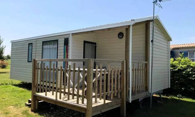 Sainte-Foy House | Camping Au Pré de l'Etang * - Mobile home Malaga 3 rooms 4 people
