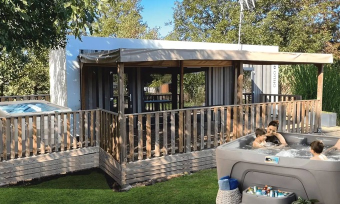 Sainte-Foy House | Camping Au Pré de l'Etang - Mobil home Otello Duo Premium 3 rooms 4 persons