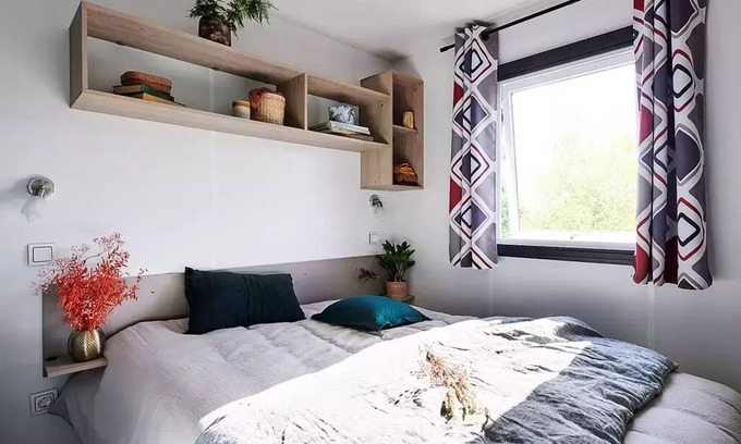 Touquin House | Camping Country Park Les Etangs Fleuris* - Mobile home Lodge 4 rooms 6 people