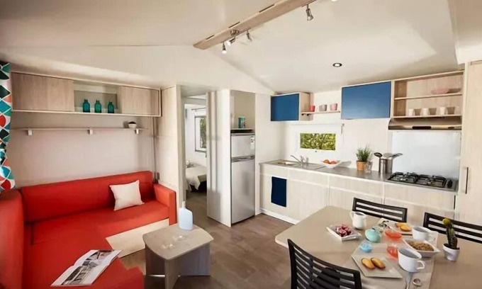 Noyelles-sur-Mer House | Camping de La Roselière* - 4-room mobile home 6/7 people