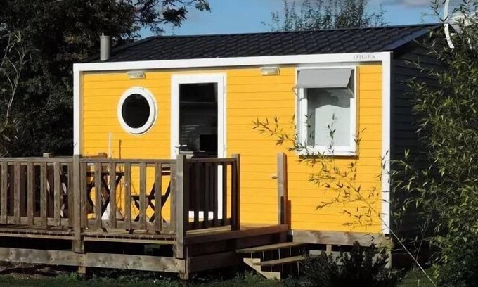 Cahagnolles House | Camping L'Escapade * - Mobile home Bali 17.8 m2 (1 bedroom) + terrace 2 people