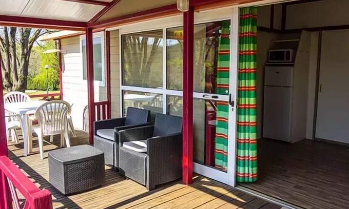 Saint-Gaultier Ski Chalet | Camping L'Oasis du Berry **** - Prestige chalet 3 rooms 4 people PRM