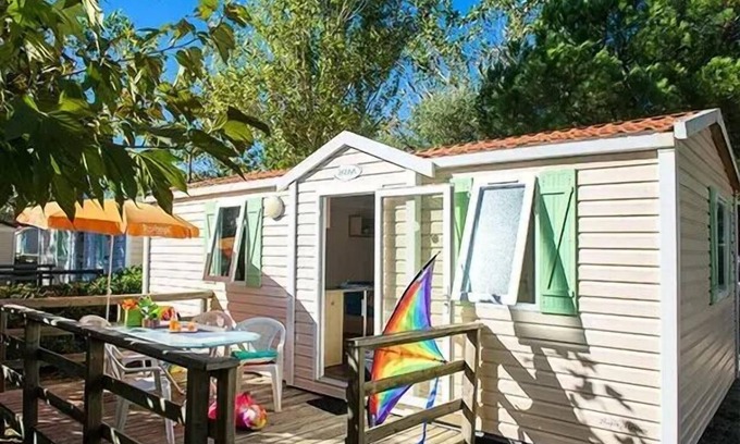 Guerard House | Camping Le Chêne Gris* - Mobil-home Classic 3 rooms 4 adults + 2 children air-conditioned
