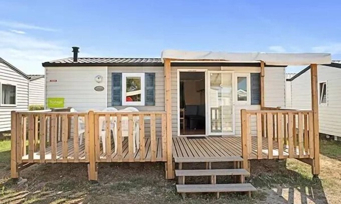 Guerard House | Camping Le Chêne Gris* - Mobile home Comfort 3 rooms 4 people air-conditioned