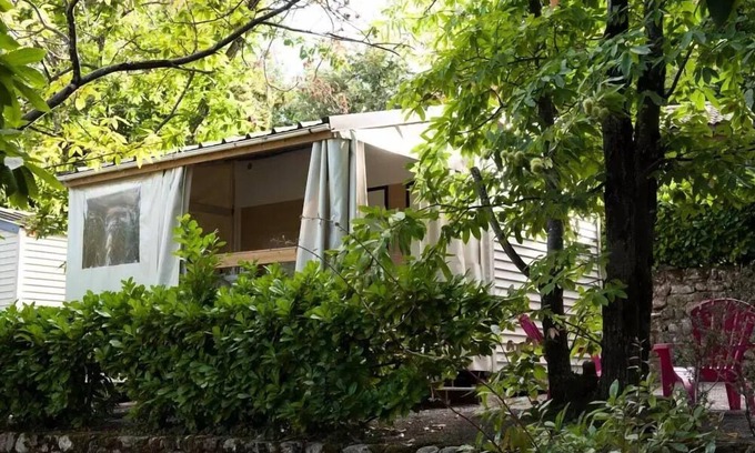 Ribes House | Camping Les Châtaigniers * - Mobile home Tithome 3 rooms 4 people Without bathroom
