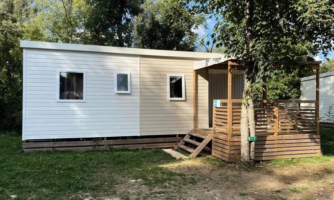 Pont-de-Poitte House | Camping Les Pêcheurs* - Mobile home Family Declik 4 rooms 6 people Air-conditioned