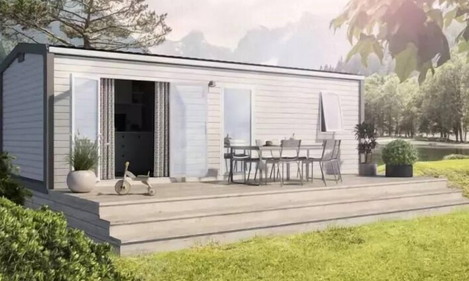 Saint-Satur House | Camping Les Portes de Sancerre*** - Mobile home Riviera Suite 3 Rooms 4 People