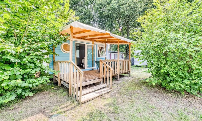 Saint-Paul-en-Born House | Camping maeva Escapades La Clairière * - Comfort Mobile Home 2 Rooms 2 People + TV