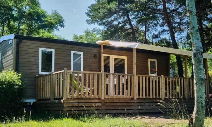 Recoubeau-Jansac House | Camping maeva Escapades Le Couriou * - Mobile Home Cozy Large 4 Rooms 6 People Air Conditioned