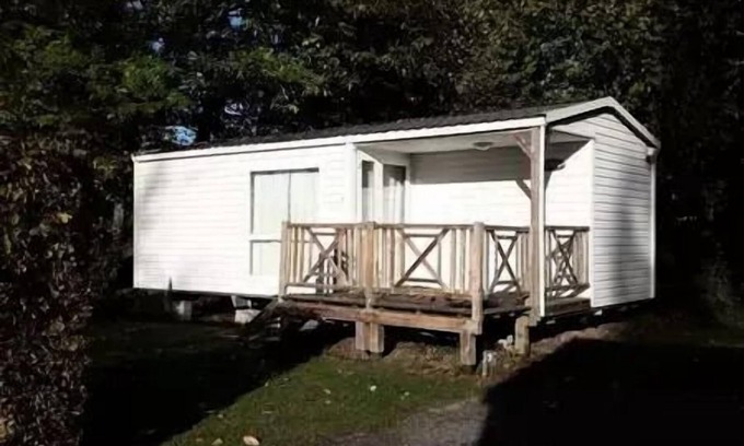 Jumieges House | Camping of the Forest * - Mobil home Bamboo 4 people