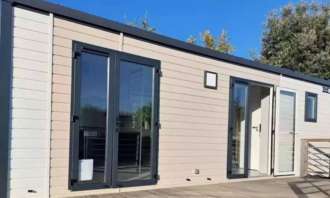 Auphelle House | Camping Paradis les 2 Îles - Mobile home Eden 4 rooms 6 people Air-conditioned
