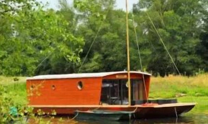 Auphelle House | Camping Paradis les 2 Îles - Lodge Boat 2 rooms 2/3 people