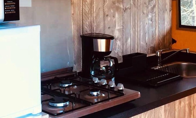 Cassagnabere-Tournas House | Camping Pré Fixe**** - Lodge Safari Woody 3 rooms 4 persons