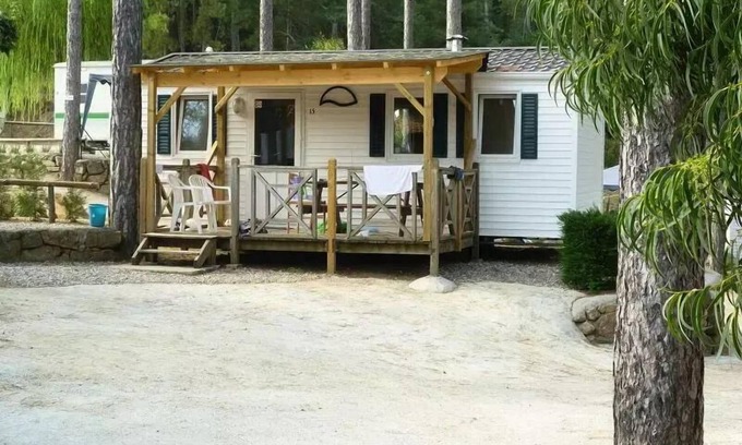 Ucel House | Camping Ushuaïa Villages les Pins d'Ucel * - MESANGE - mobile home 28 m² 4 to 5 people - 4 people. included in the price