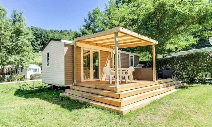 Montels House | Campsite Flower L'Arize * - Mobile home Riviera Confort 3 rooms 4 people