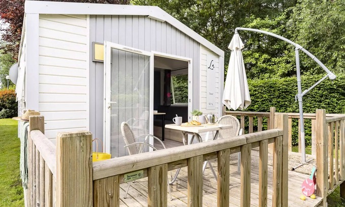Loches House | Campsite La Citadelle* - COMFORT mobile home - 1 bedroom for 2 people