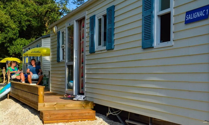 Souillac House | Campsite La Draille * - Mobilhome Salignac 6 people