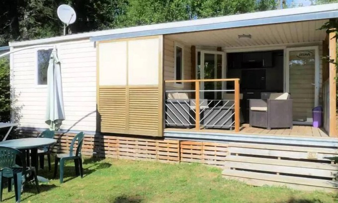 Champagnac-le-Vieux House | Campsite La Chanterelle* - Mobile Home Soléo 3 rooms 4 people