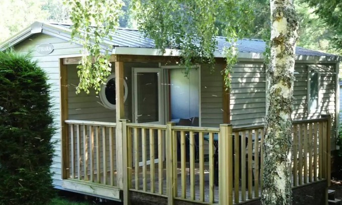 Champagnac-le-Vieux House | Campsite La Chanterelle* - Mobile Home Ophéa 3 Rooms 4 People