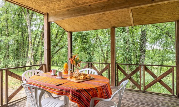Razac-d'Eymet Ski Chalet | Campsite Les Chalets de Dordogne * - Chalet Premium 4 persons