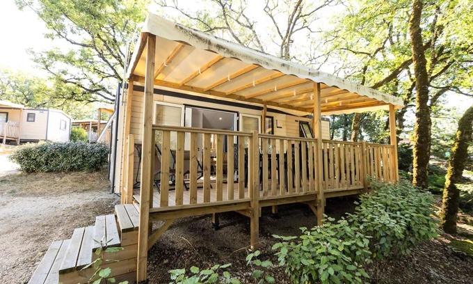 Crayssac House | Campsite Les Reflets du Quercy * - Mobil home Comfort - 2 bedrooms 4 people