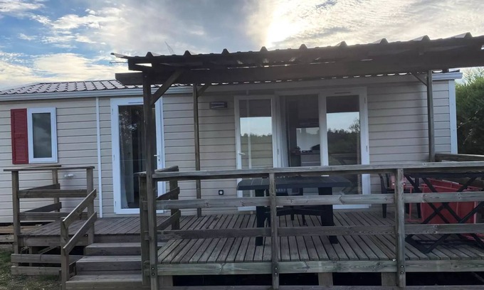 Le Boulou House | Campsite Mas Llinas * - Mobil Home Trigano 33m2 4 to 6 people - 4 pers. included in the tariff