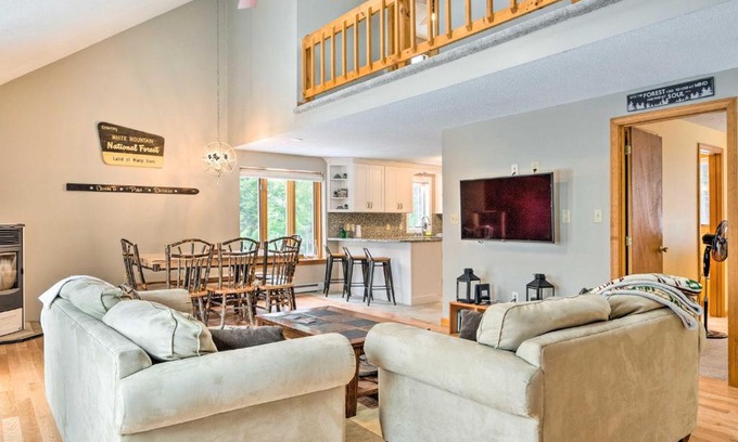 Campton House | Campton Home with Mtn Views - Close to the Slopes!