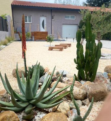 Villelongue-de-la-Salanque House | Can FRANCES - Parking-Garage-2 jardins-Terrasse-BRASERO-MER-Wifi
