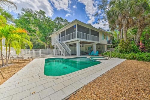 Anna Maria House | Canal-front Gem with Pool and Hot Tub in Anna Maria