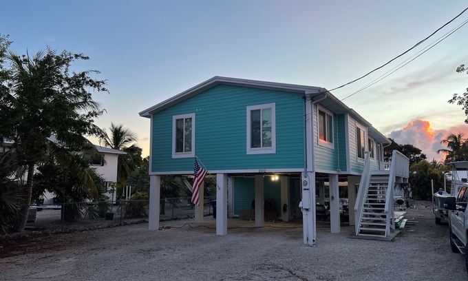 Eden Pines House | Canal Front Home in Big Pine Key with Pool
