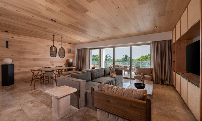 Punta Sam Apartment | Cancun 1 BD luxury apartment with private beach