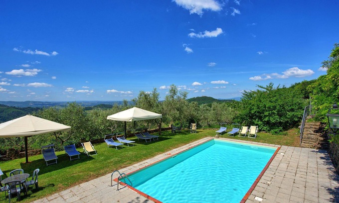 Greve in Chianti Apartment | Cappella - Apartment with swimming pool