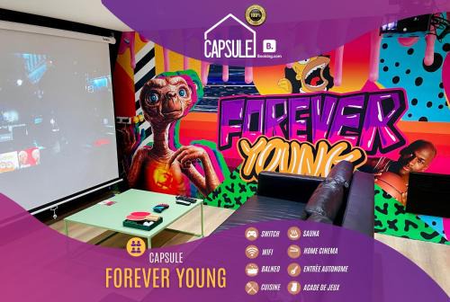 Hastiere-Lavaux House | Capsule Forever Young - Jacuzzi - Sauna - Billard - arcade de jeux - Netflix & home cinéma - Ping Pong