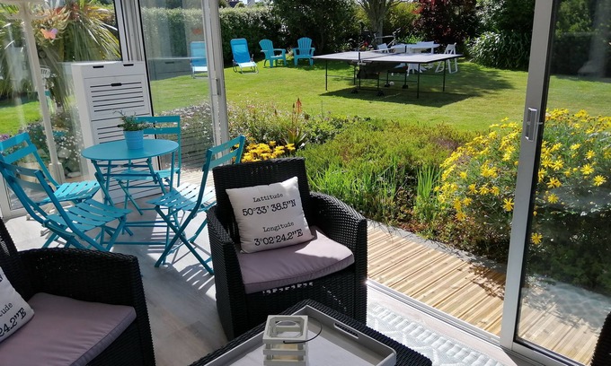 Henvic House | CARANTEC 4 km renovated house in 2015 classified 3 stars private garden.