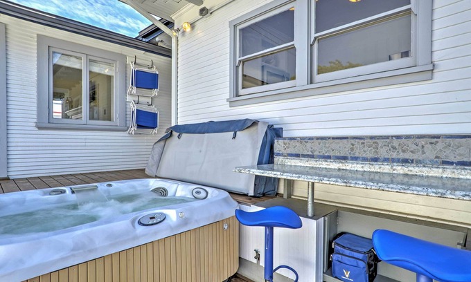 Carpinteria Apartment | Carpinteria Apt w/Hot Tub - 10 Min Walk to Beach!