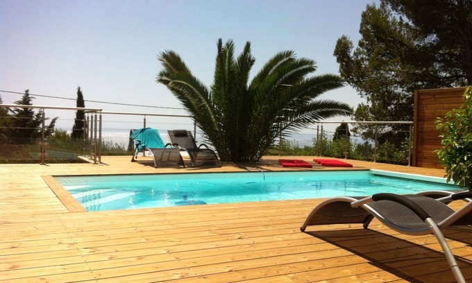 Carqueiranne House | Carqueiranne Californie Varoise - Rare - Villa in double accommodation - Sea view