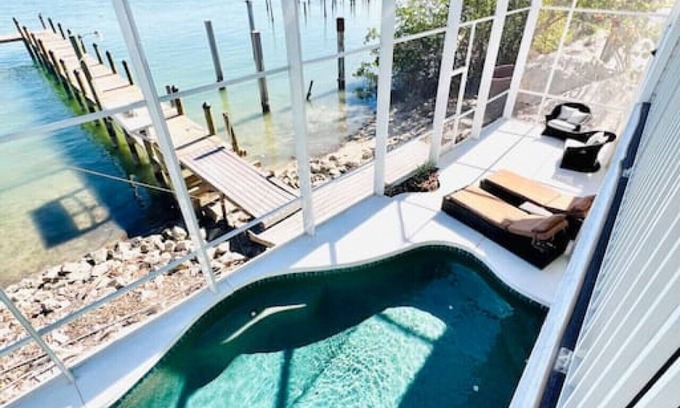 Englewood House | Casa Bahia-Luxury Bayfront Pool Home with Studio