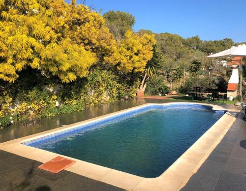 Costa Cunit House | Casa Bella Vista en montaña con vistas al mar y piscina privada