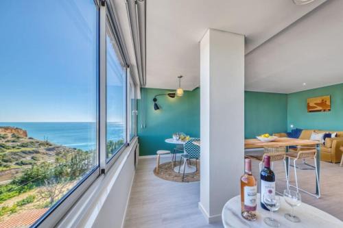 Benagil Apartment | Casa Blue Benagil - Ocean View , Newly Renovated Apartment Walkable to Benagil