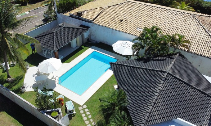 Parafuso House | Casa Canto do Mar Guarajuba, between the beach and the lagoon