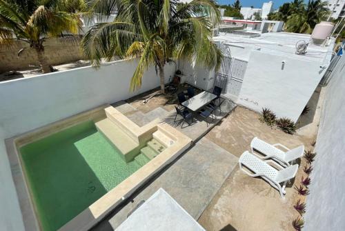 Chicxulub Puerto House | Casa con Piscina en Chixchulub a 100 m de la playa