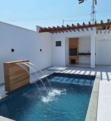 Sao Jose de Ribamar House | Casa de 3 quartos a 500mts da praia do Araçagy Para até 10 pessoas
