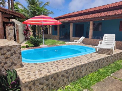 Campos Eliseos House | Casa de praia Jequitiba, 50 metros do mar com piscina!ITANHAÉM!