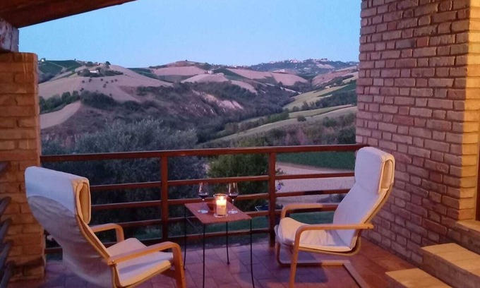 Cossignano Apartment | Casa Degli Olivi - Romantische Ferienwohnung für 2- 5 Personen nah am Meer