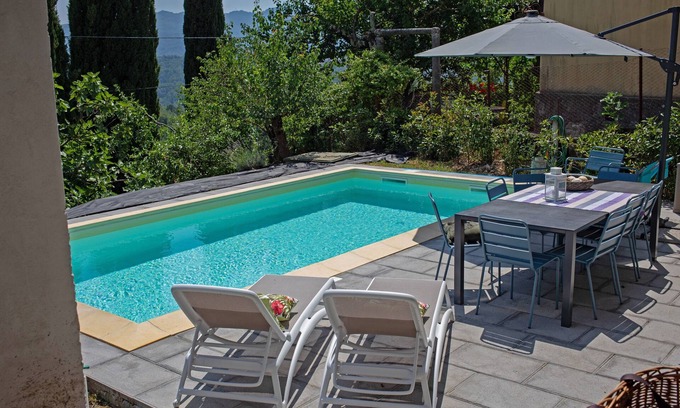 Maglietola House | Casa della Torre, up to 6 pax with exclusive pool and view on the Apuan Alps