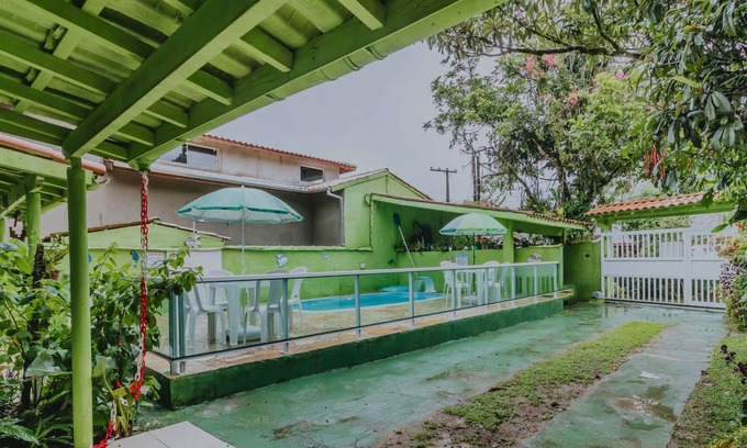 Sertao da Quina House | Casa em Ubatuba com piscina a 10 min da praia