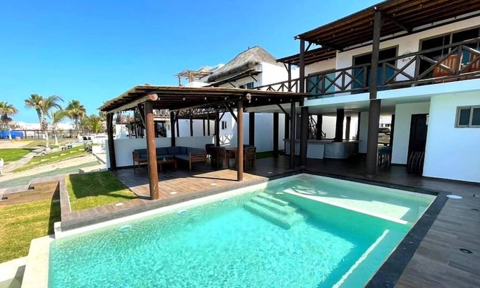 Navolato House | Casa en Nvo Altata c/Alberca Privada-Villa del mar