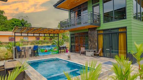 Penas Blancas House | Casa Esmeralda-5min to La Fortuna,King beds & pool