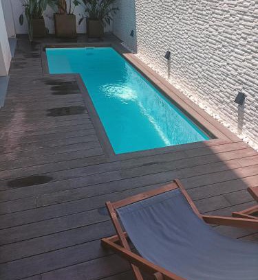 Montgat Apartment | Casa grande y céntrica con piscina en zona peatonal